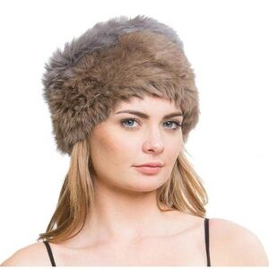 💕LOVE TOKEN💕 Real Rabbit Fur Infinity Scarf